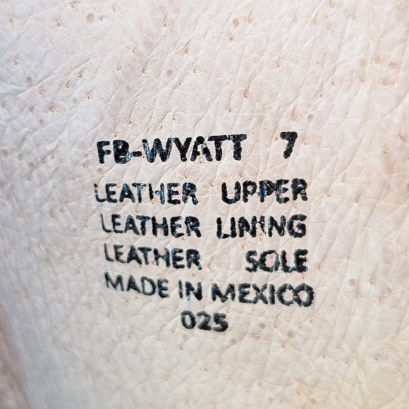 FreeBird WYATT Lace Up Boots size 7 - Picture 15 of 15
